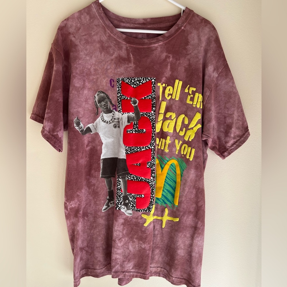 Travis Scott Cactus Jack McDonald’s Tshirt